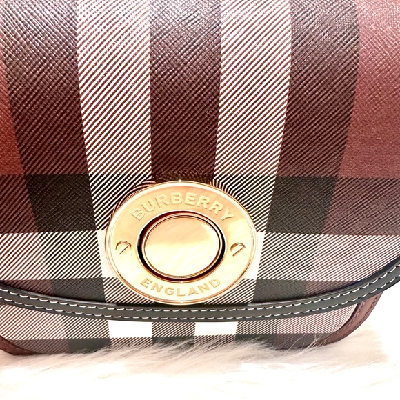 NEW Burberry Check and Leather Elizabeth Bag Small - Picture 6 of 10